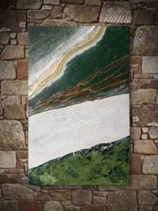 Green Momentum - 77 x 115 cm
