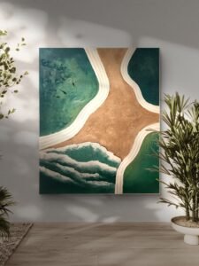 Ocean Whisper - 70 x 100 cm