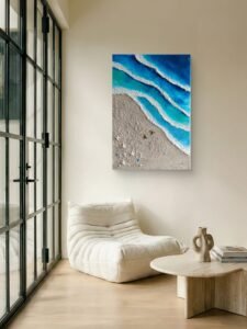 Bruits de l'océan - 50 x 70 cm