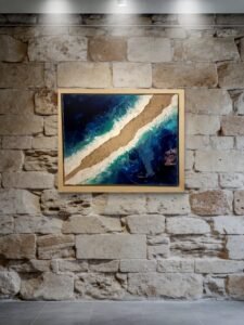 Archipel - 35 x 45 cm - encadrée