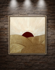 Gold - 60 x 60 cm
